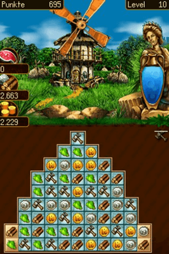 Jewel Master: Crandle of Rome screenshot 2 for Nintendo DS